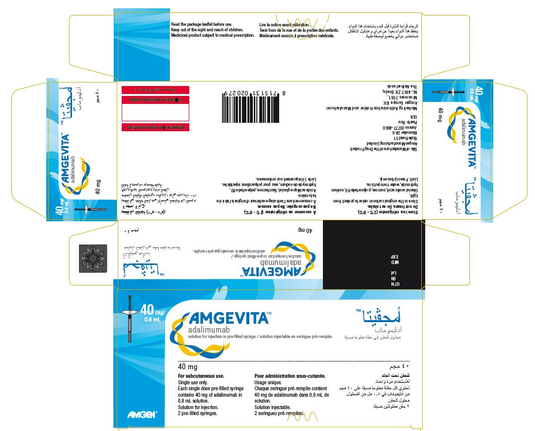 Amgevita  40mg/0.8ml